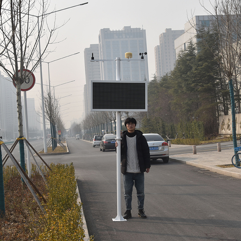 24小時揚(yáng)塵在線監(jiān)測系統(tǒng)，為揚(yáng)塵網(wǎng)格化治理提供依據(jù)